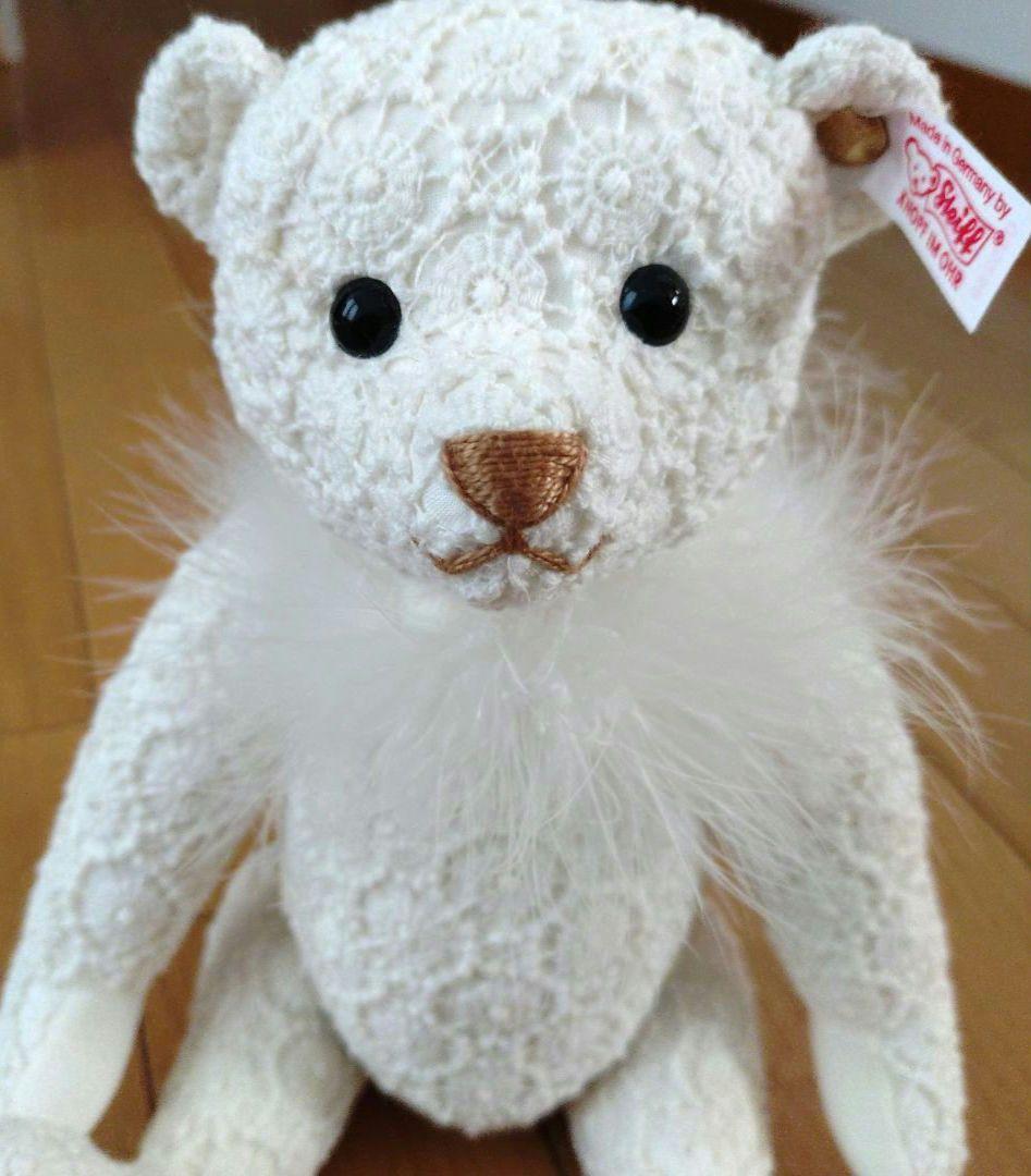 新品 シュタイフ/Steiff★限定★シャンティリー　レースのテディベア