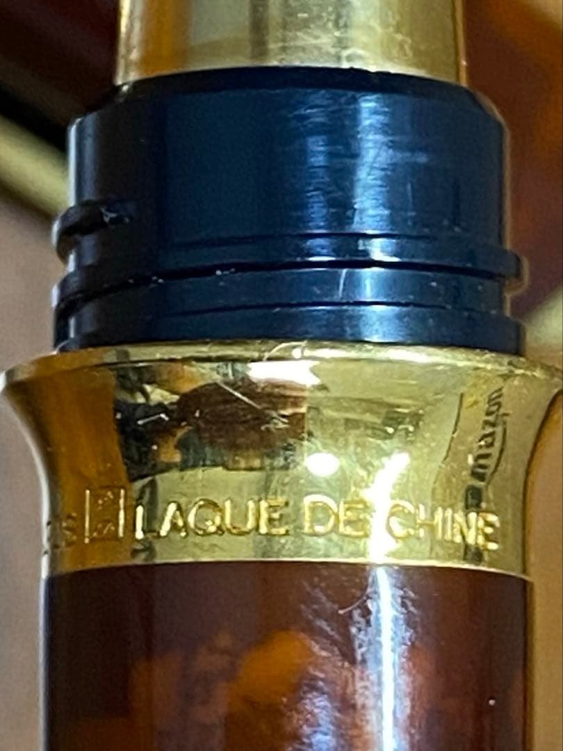 希少 S.T.DuPont 万年筆18金750 漆仕上げ コンバーター