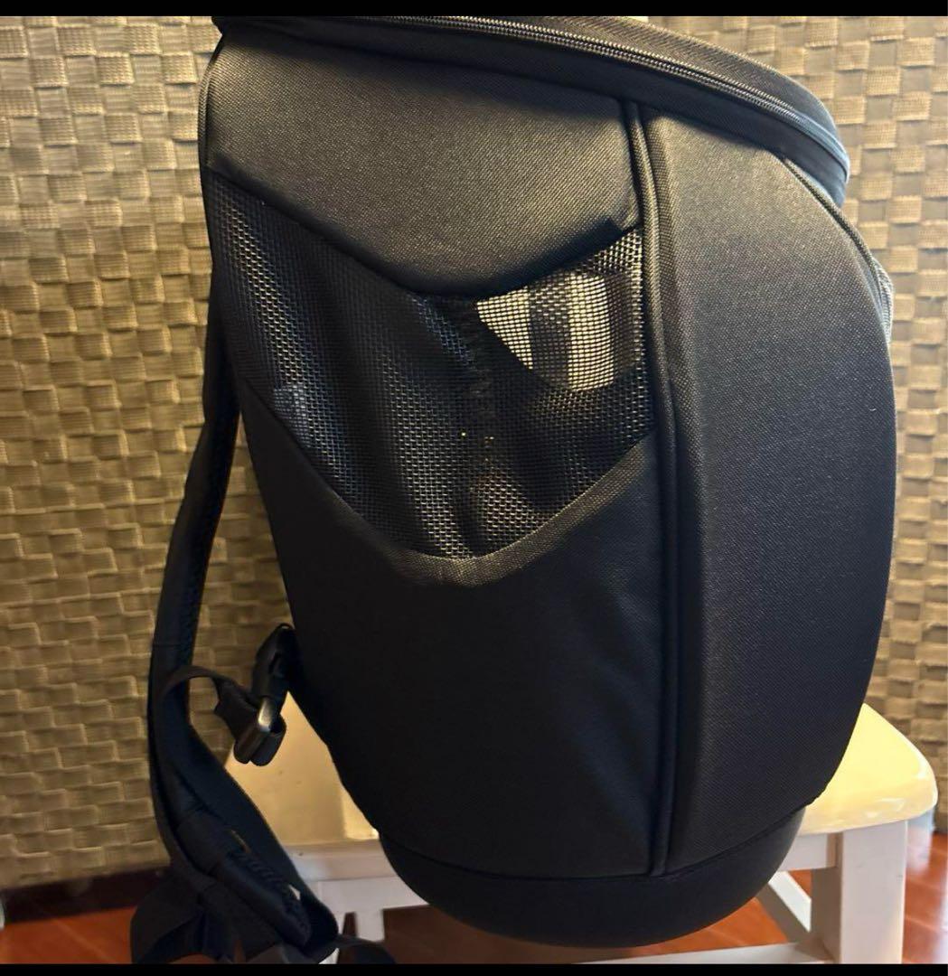 eMus ブラック 犬猫用キャリーバッグ　Lサイズ