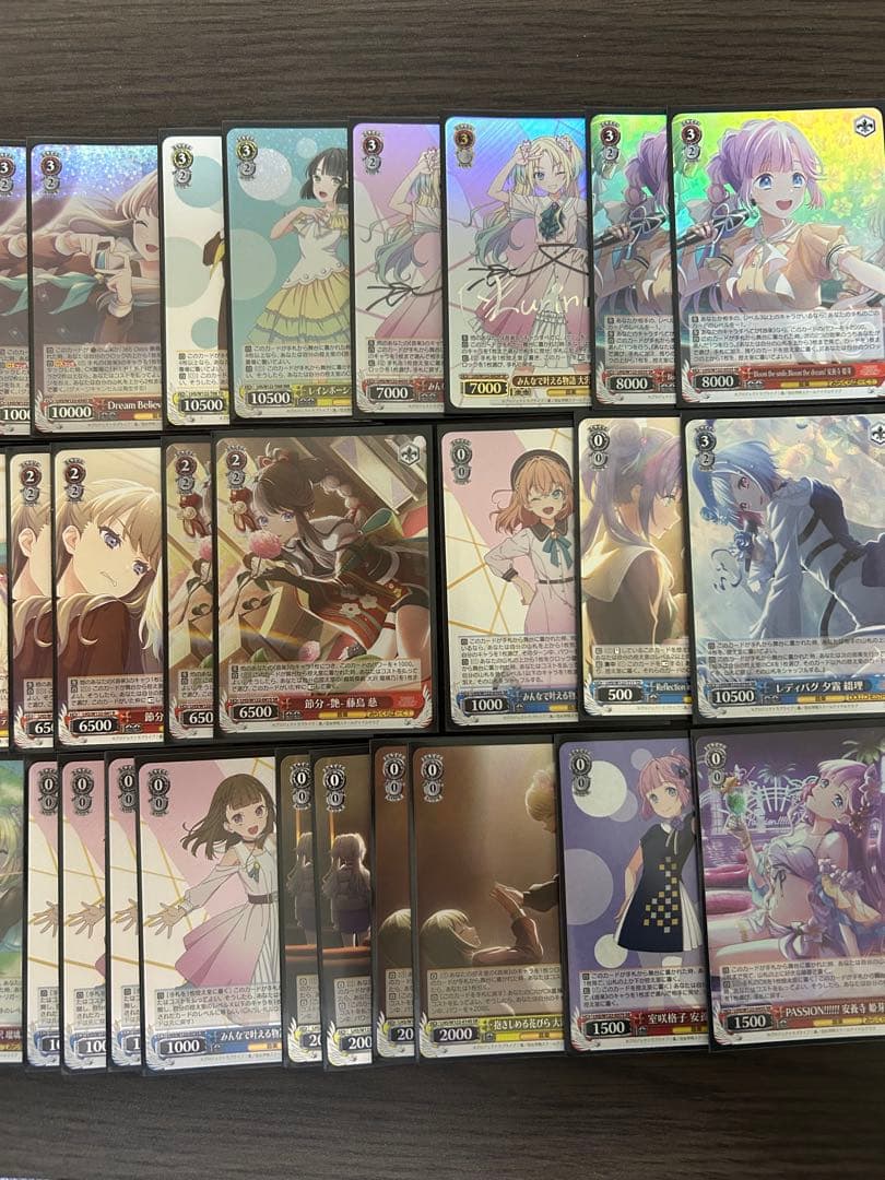 ヴァイスシュヴァルツ　蓮ノ空　デッキ　8電源 パーツ付き 部分ホイル(後日追記)