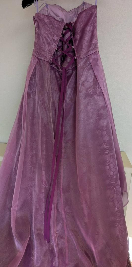 AIMER エメ 演奏会 ステージドレス パープル ピンク 9号 ロング