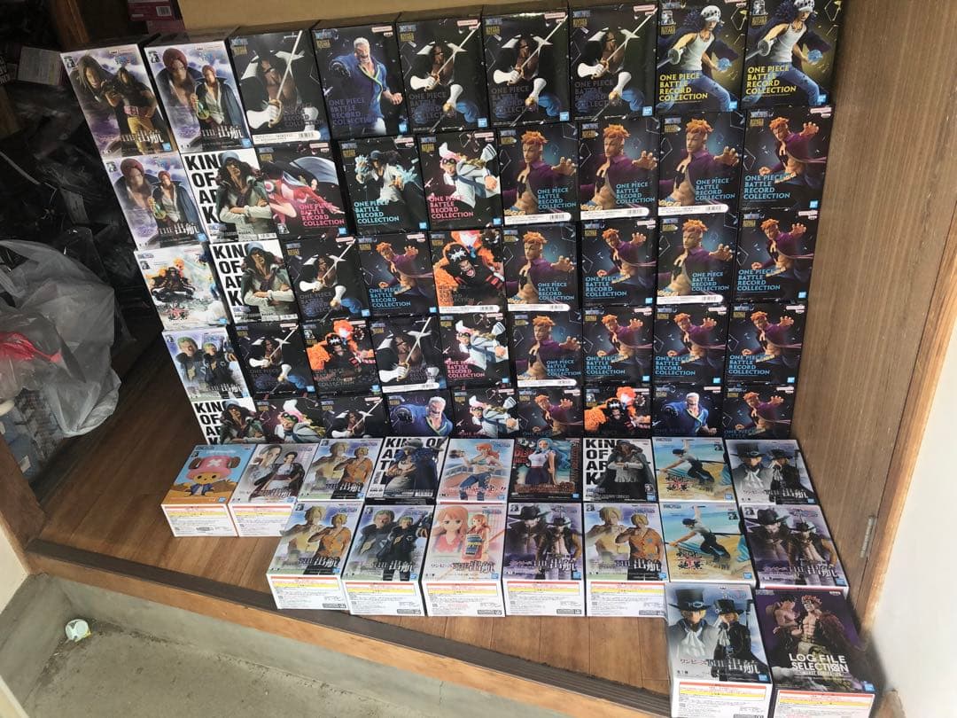 ワンピース　フィギュア　バトレコ　ハンコッククザン　ガープ　koa 63個