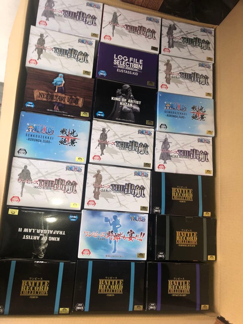 ワンピース　フィギュア　バトレコ　ハンコッククザン　ガープ　koa 63個