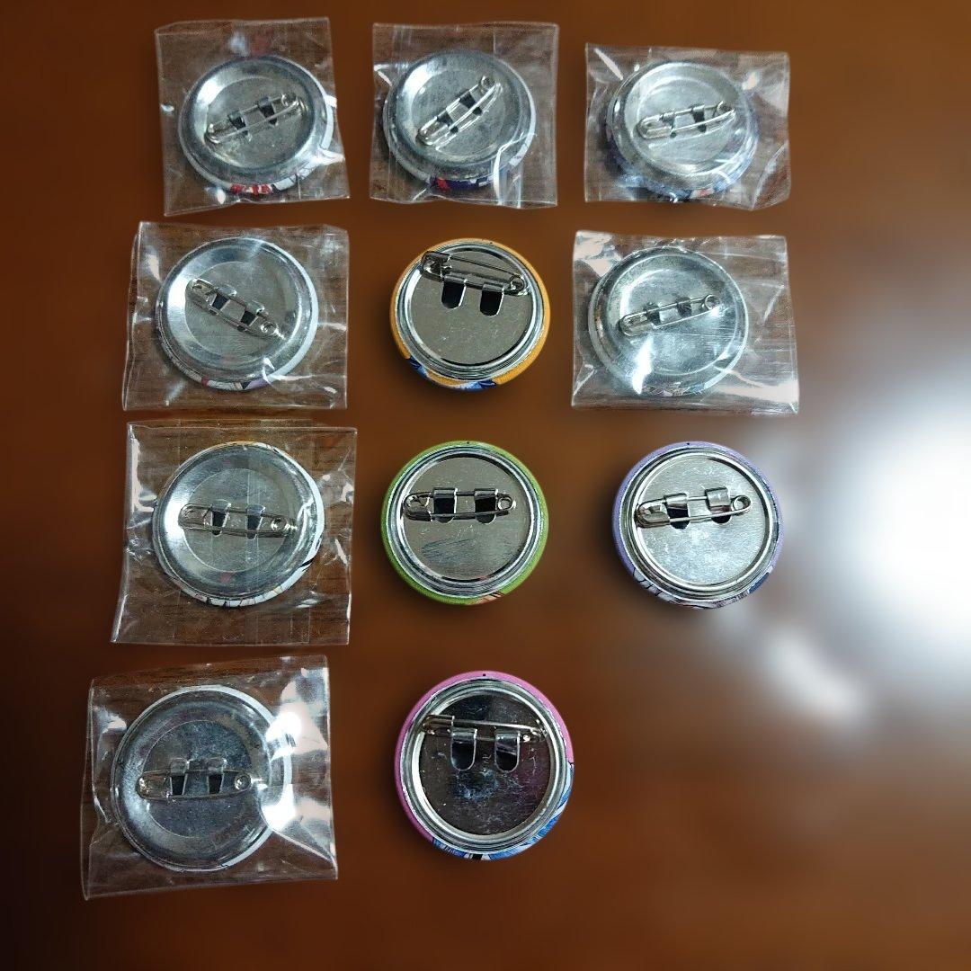 ジャンプキャラクター ミニ缶バッジ 11個セット