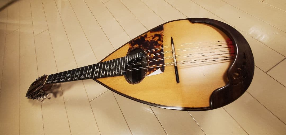 落合忠男作マンドリン1978年(ローマ型ヘッド)　ハードケース付