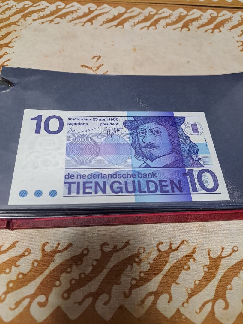 オランダ旧紙幣　5 10 25 50 100 ギルダー