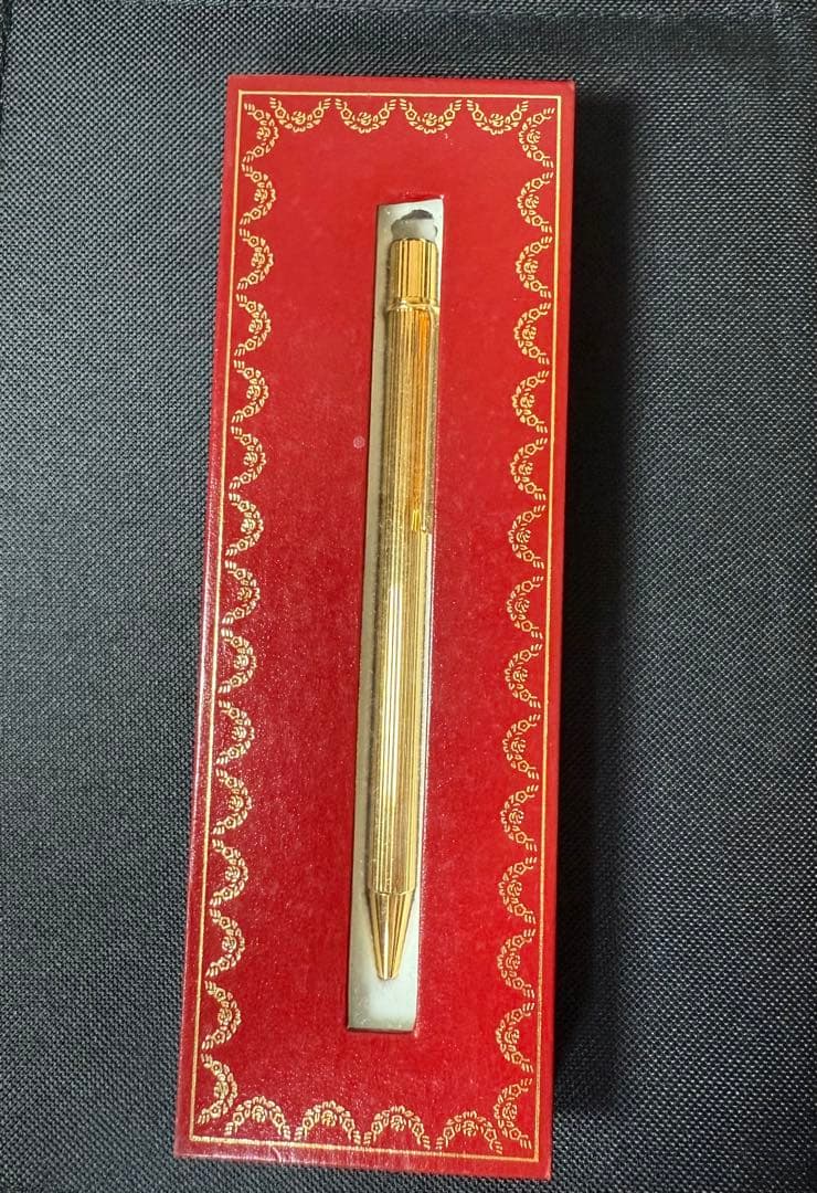 （未使用）カルティエ　マスト　ドゥ　カルティエ　ゴドロン　ボールペン