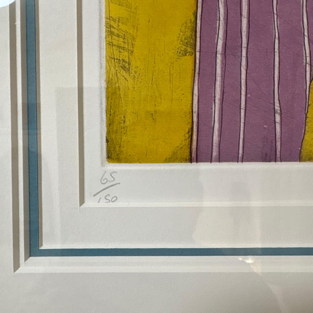 アノラスペンス《Flower for the Bird》1997年　リトグラフ