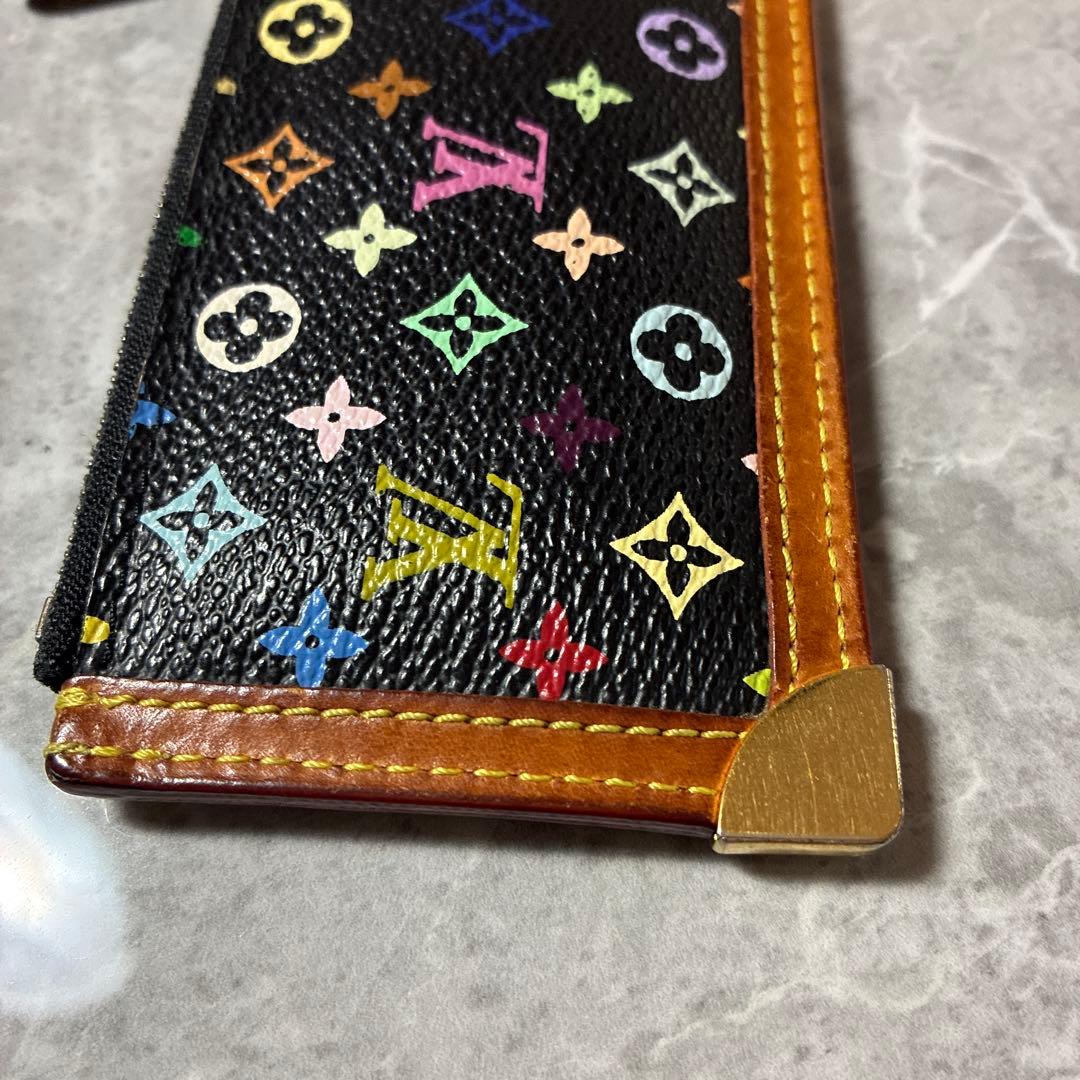 ルイヴィトン ポシェットクレ モノグラム マルチカラー ケースM92654
