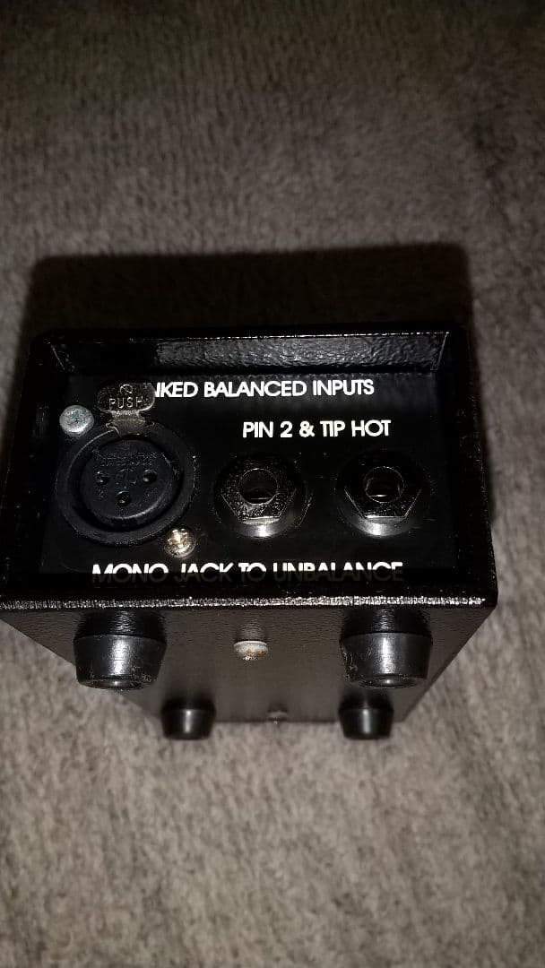 KLARK TEKNIK active box (Direct Box) 動作品