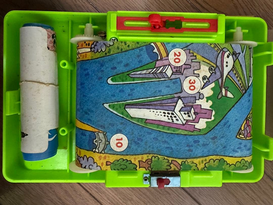 昭和レトロ　トイタウン　ちびっこキャプテン 電動ボートゲーム