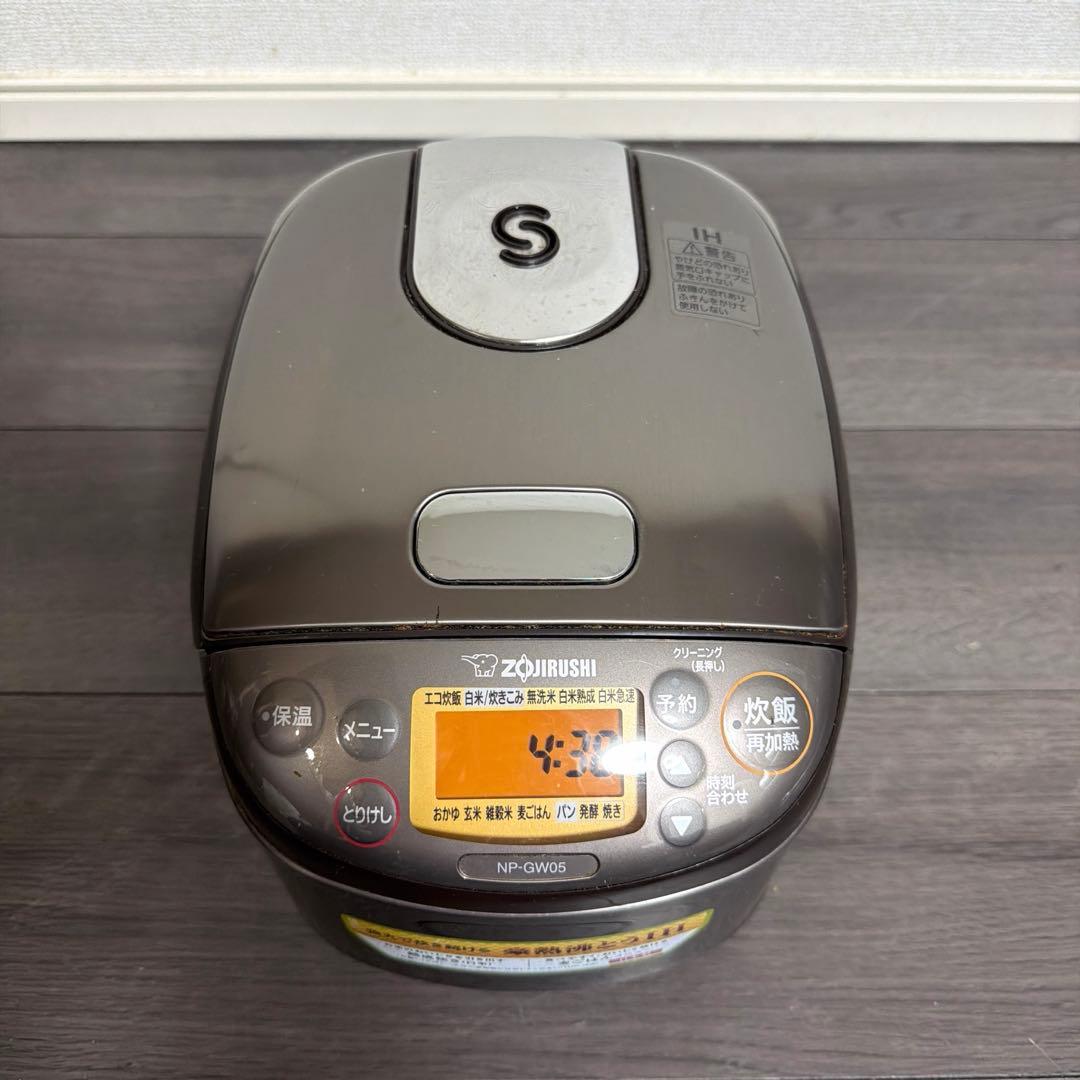 象印 IH炊飯器 3合炊き NP-GW05