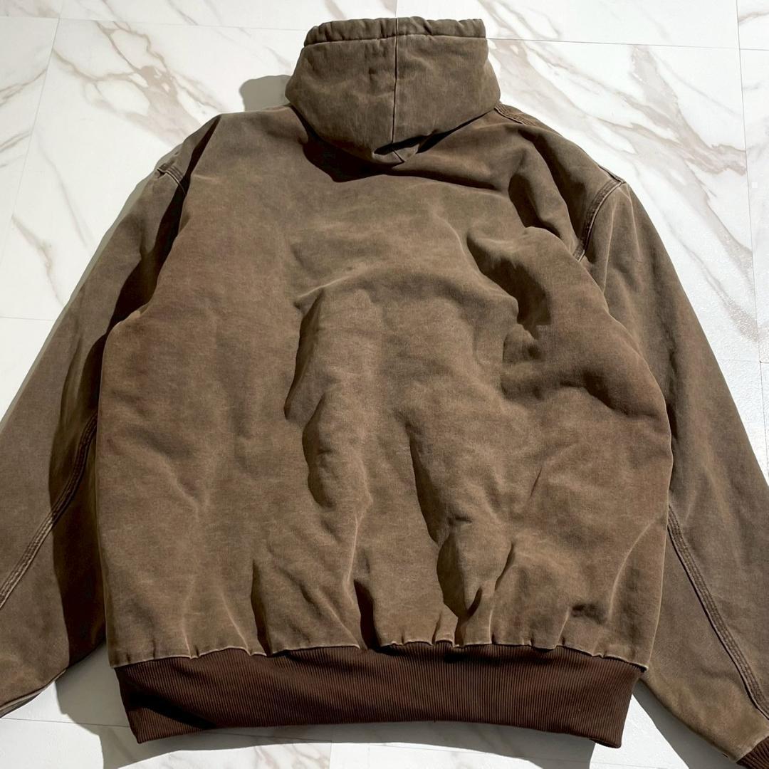 希少　カーハート　アクティブジャケット　J68CHT　ダックキャンバス　茶色