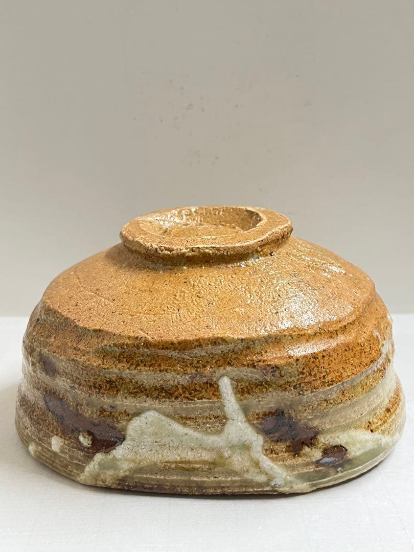 美濃焼の名工加藤勝之造 伊賀茶碗　未使用共箱値下げしました。