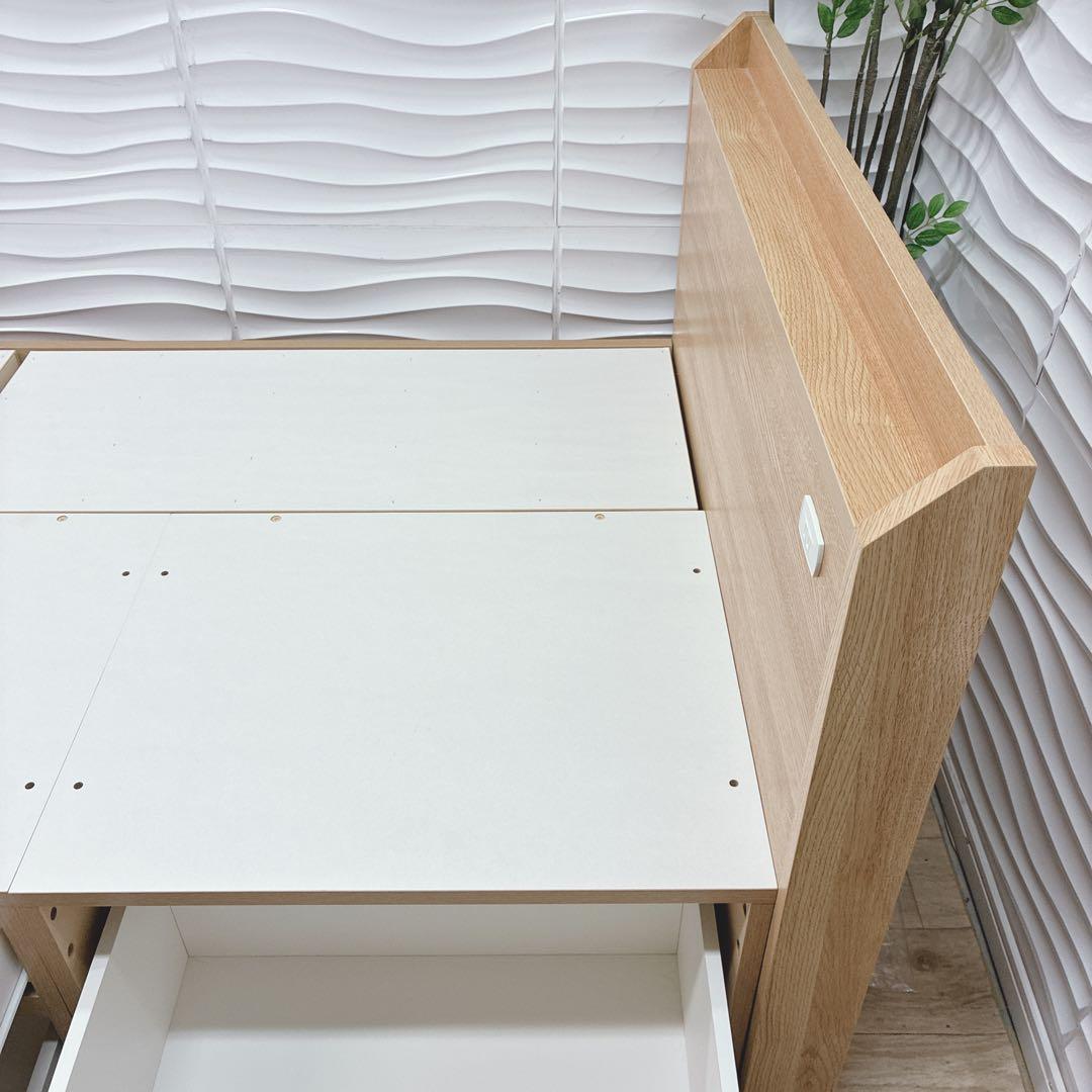 ◇ニトリ◇ベッドフレーム◇収納コンセント付◇シングル◇大阪兵庫京都奈良滋賀和歌山