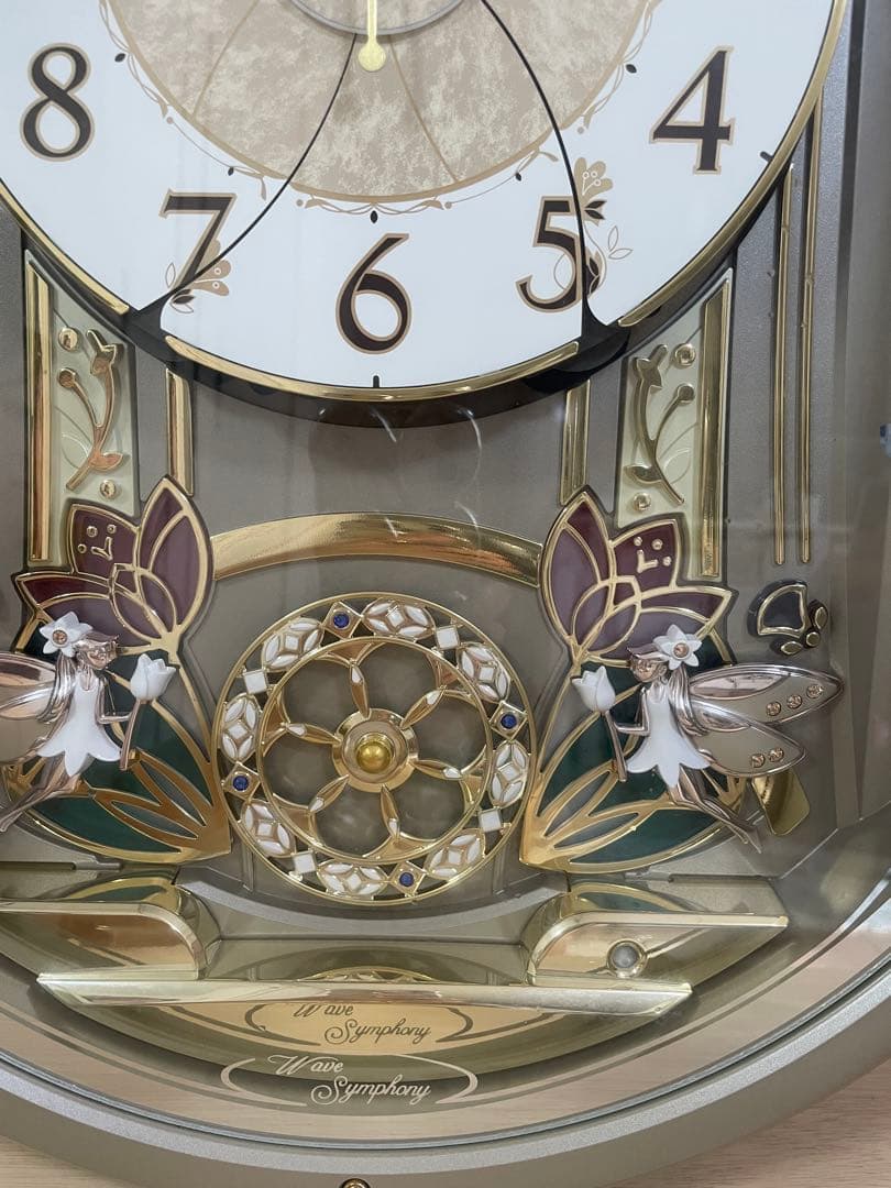 SEIKO セイコー　ウェーブシンフォニー　電波からくり掛け時計　RE567G