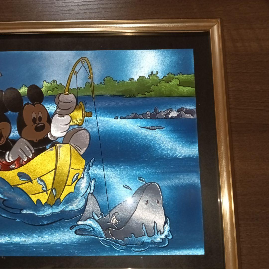 【超貴重】【ディズニー】『ミッキー ミニー』 アンティーク エッチングアート