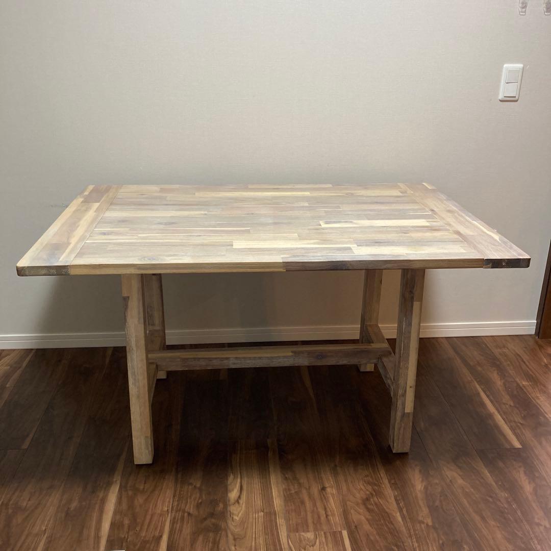 ジジ＆リリー　ウニコ　unico 木製ナチュラルウッドダイニングテーブル