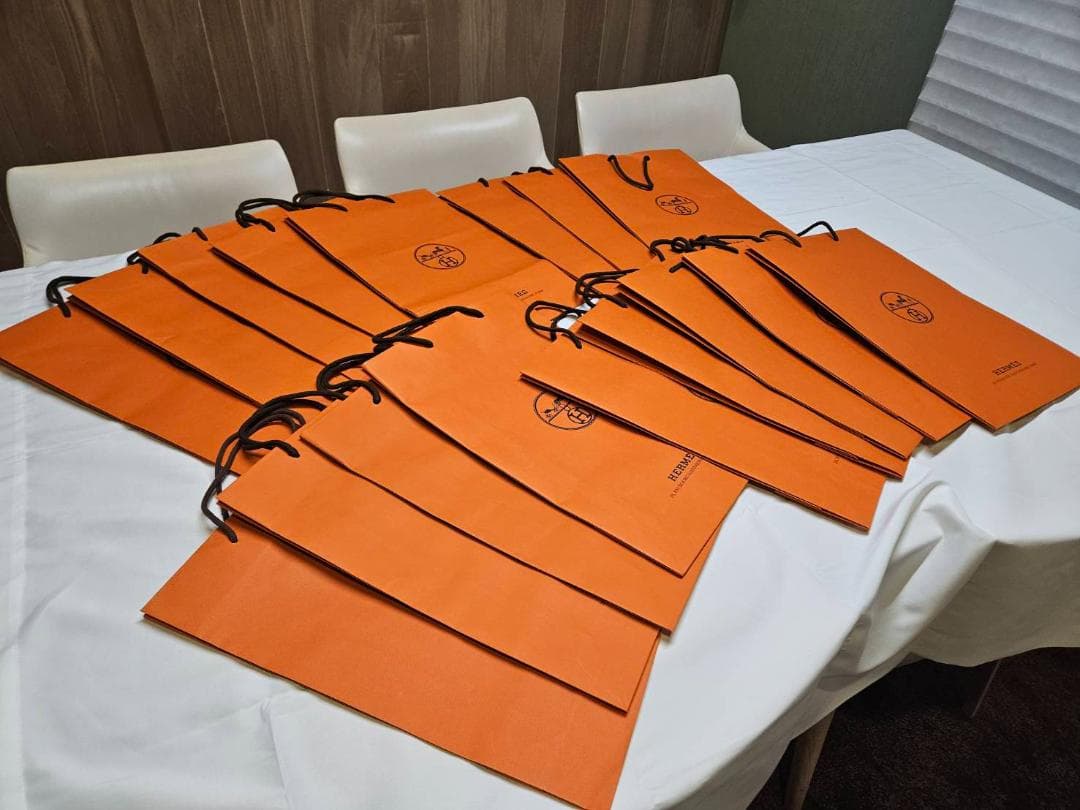 エルメス 紙袋 ショッパー 大量 まとめ売り 98枚