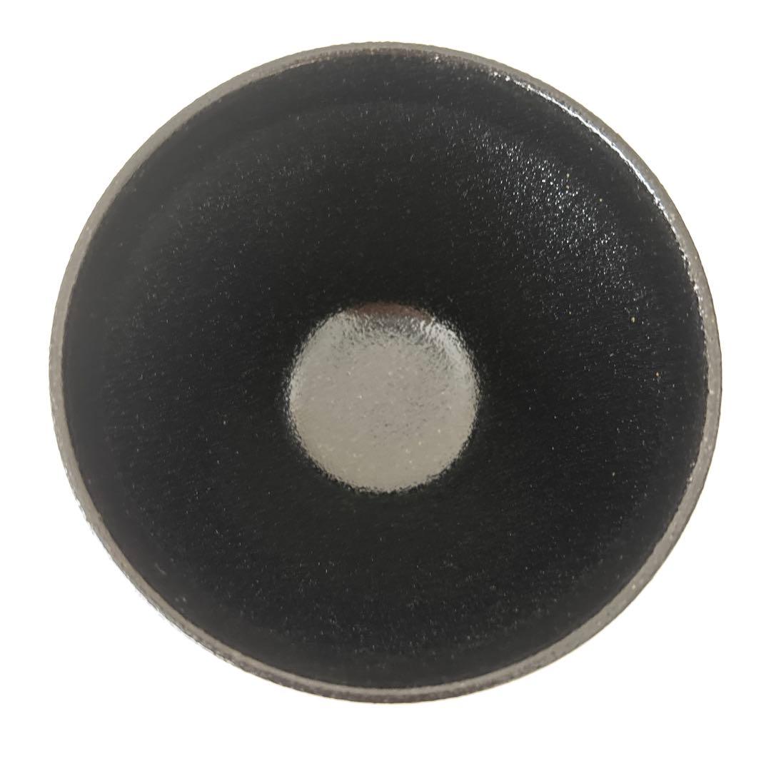 【新品未使用】抹茶茶碗　兎月窯　杉浦芳樹作　瀬戸焼　御題『音』茶碗　共箱ウコン布