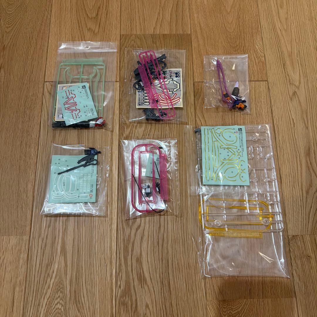 【組立済】HG ジークアクス 7体セット