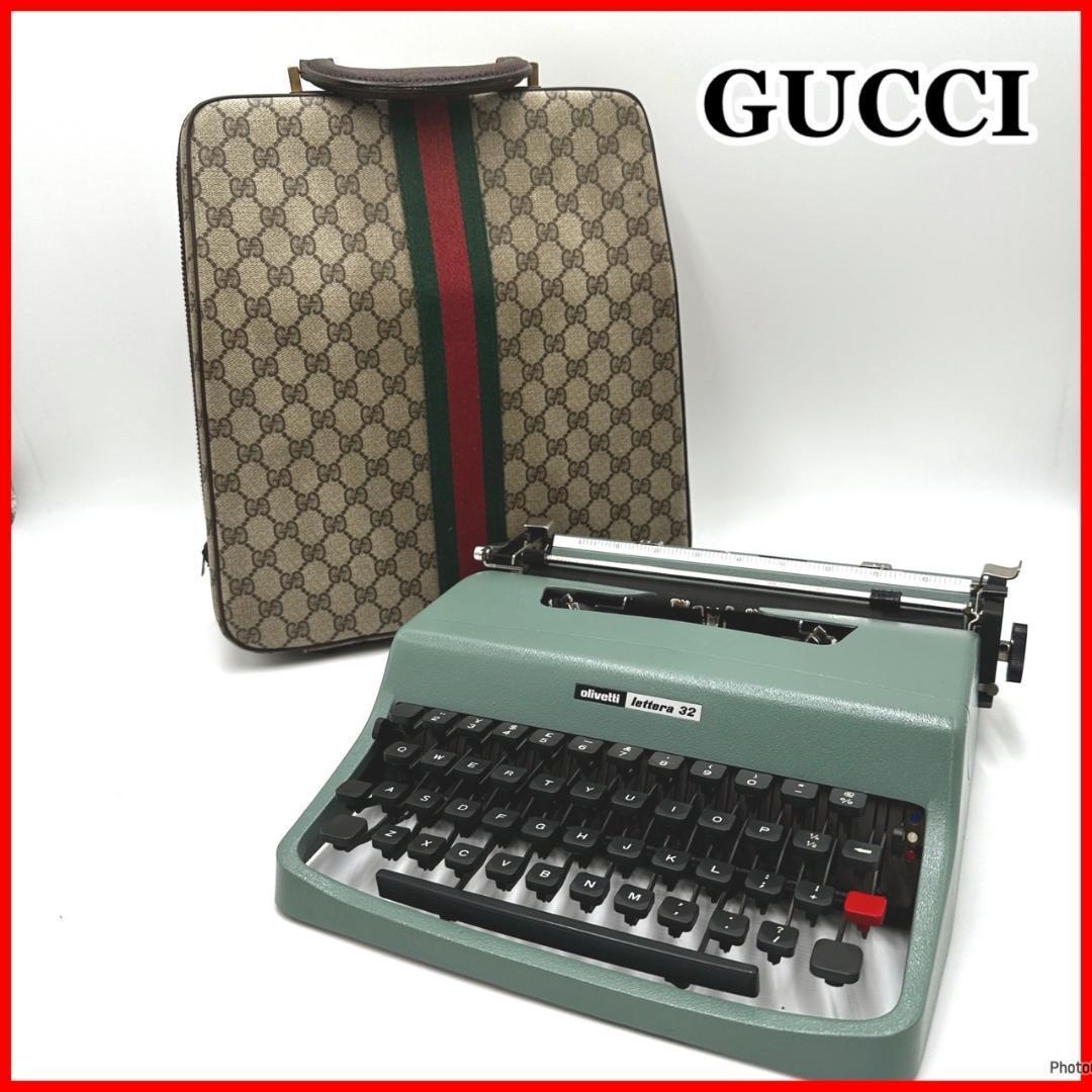 【希少】GUCCI グッチ　タイプライター　ディスプレィ　GG柄