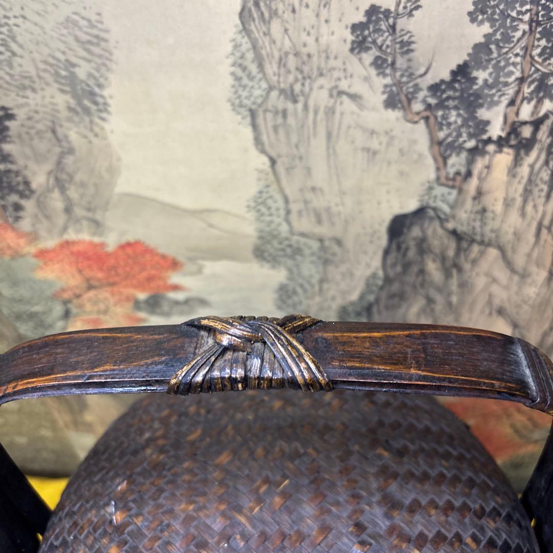 九谷　煎茶器セットと籠 新春SALL