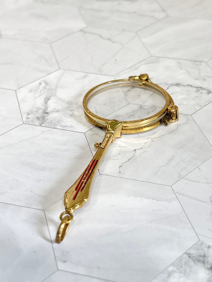 フランス　アンティーク　ローネット　ルーペ　オペラグラス　拡大鏡