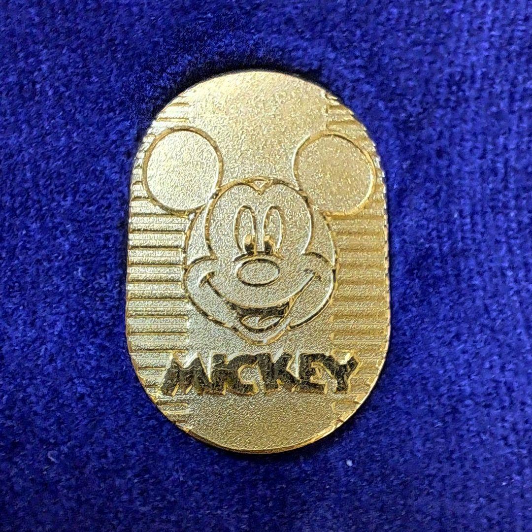 Disney ディズニー ミッキー・マウス 純金 小判 3g (3.2g)