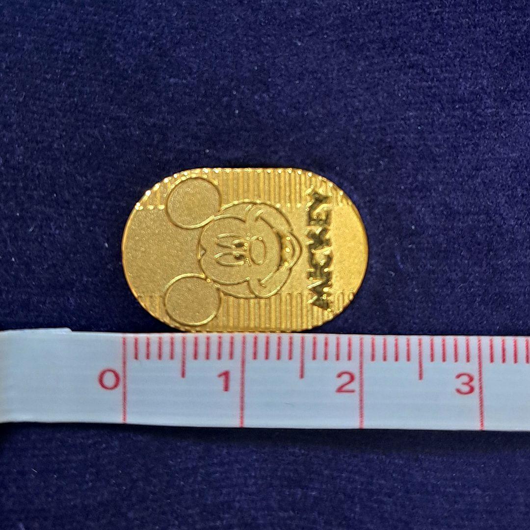 Disney ディズニー ミッキー・マウス 純金 小判 3g (3.2g)