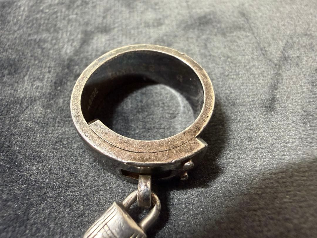 KK/10.12/25 HERMES 指輪　ケリーリング　シルバー #49