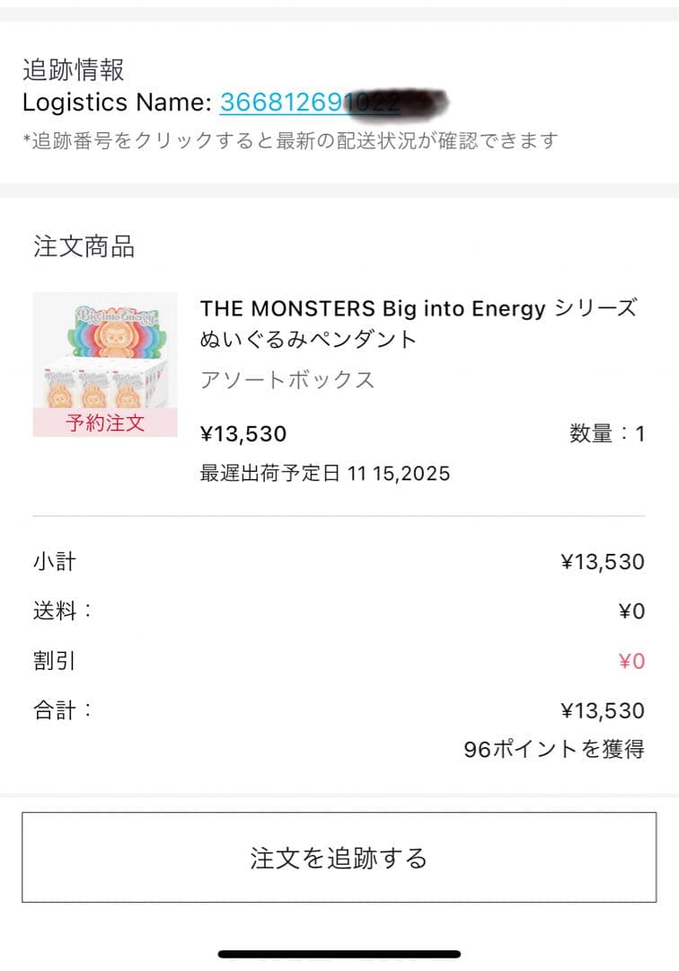 未開封　正規品　ラブブ Big into Energy アソートボックス 2個