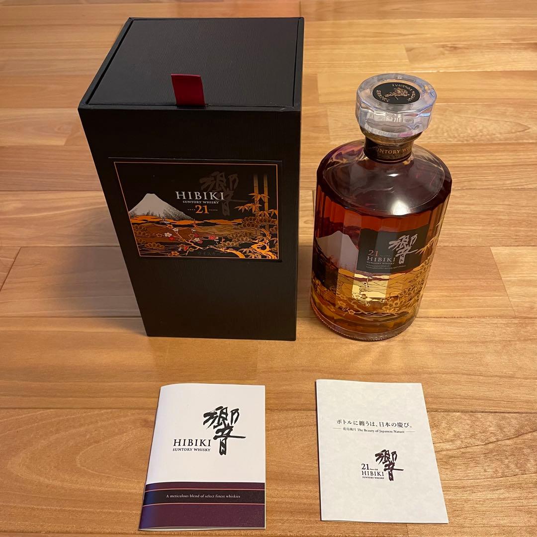 サントリーウイスキー響　21年　花鳥風月
