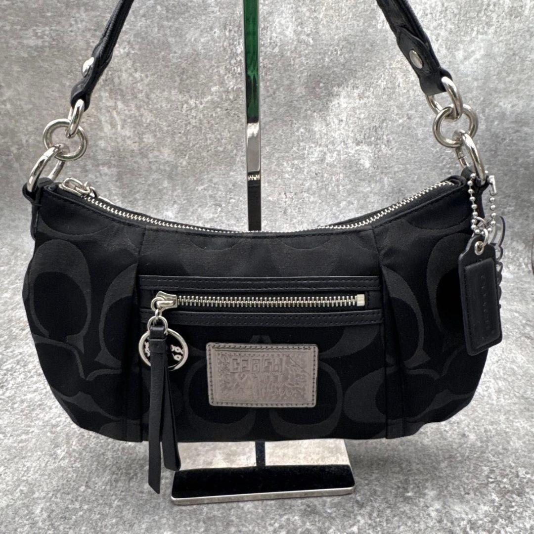 Coach Accessory Pouch Black　F16292　y2k