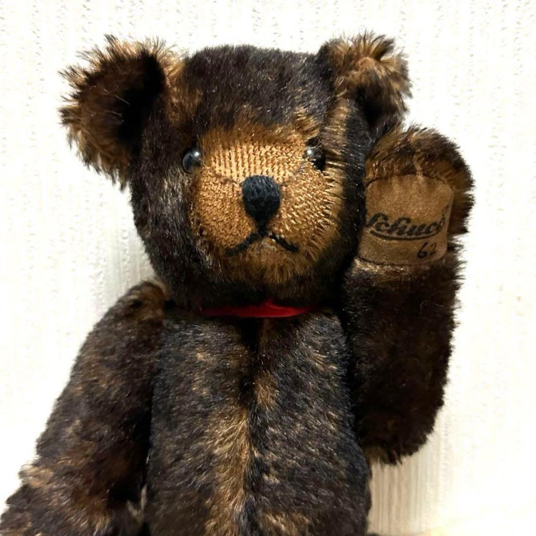 Schuco シュコ　復刻限定ベア　焦茶　鳴物入り