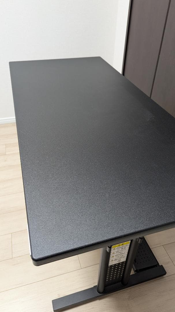 Bauhutte ゲーミングデスク昇降式 PCデスクブラック BHD-1200M