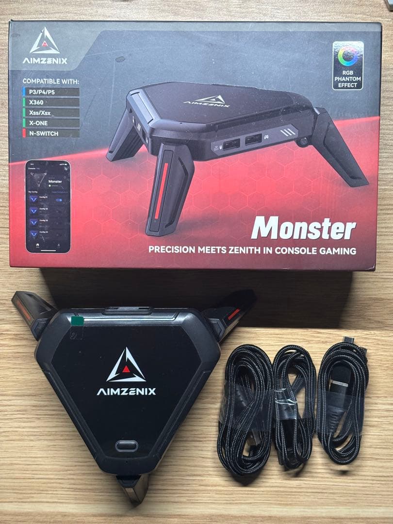 PC用ゲームコントローラー・コンバーター AIMZENIX Monster