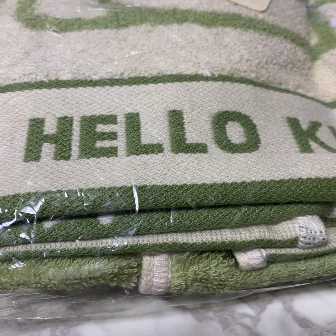 Sanrio HELLO KITTY オーガニックコットン バスタオル　カオハナ