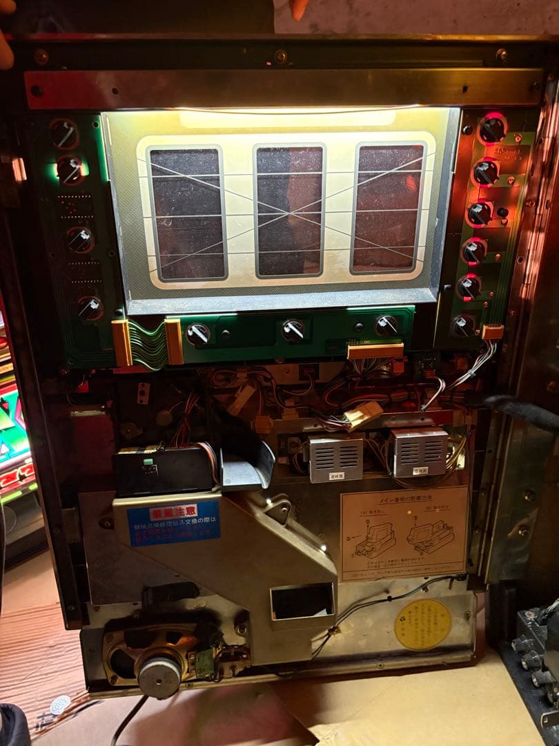 【通電確認済み】パチスロ実機 初代コンチネンタル 昭和レトロ インテリア