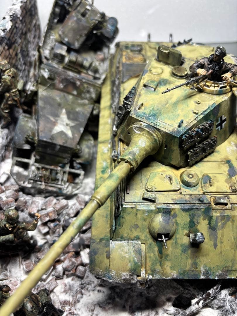 キングタイガー　M16ハーフトラック　歩兵