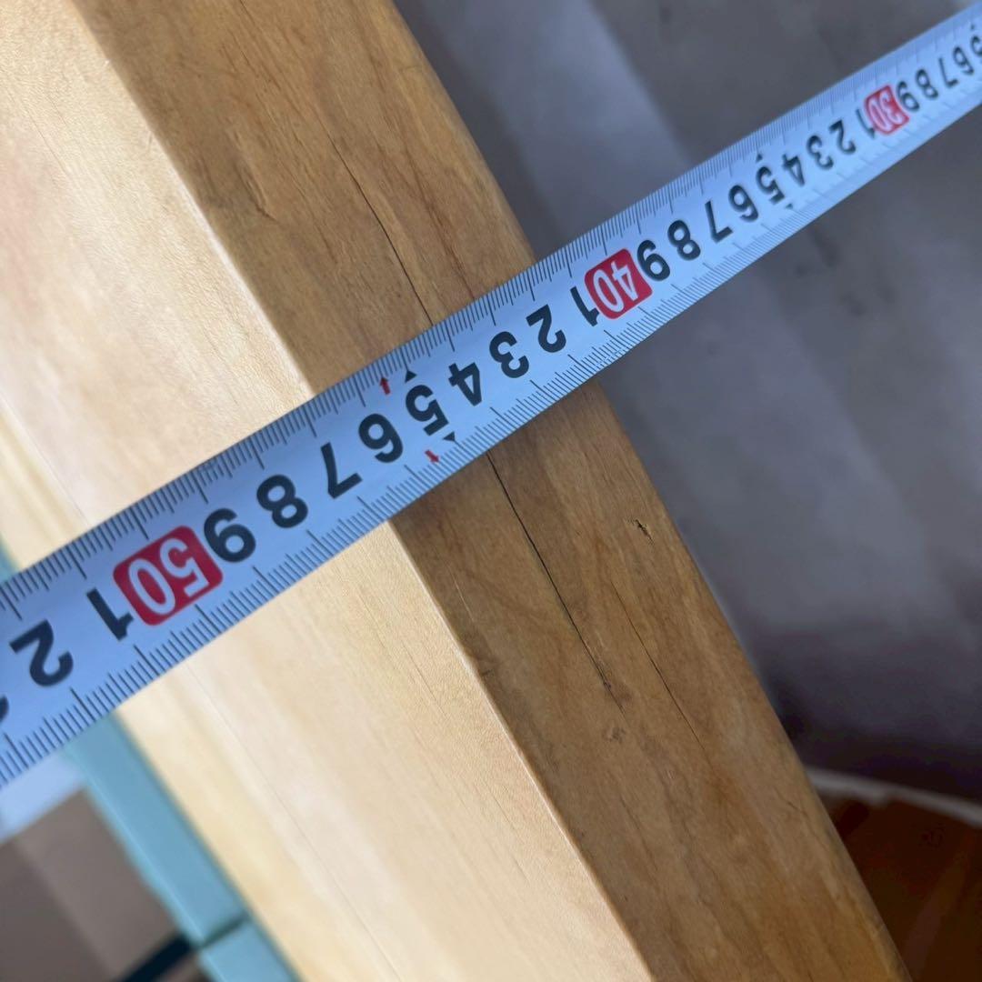 無垢材 曲線デザイン 一枚板テーブル　直接引き取り歓迎　千葉県　座卓