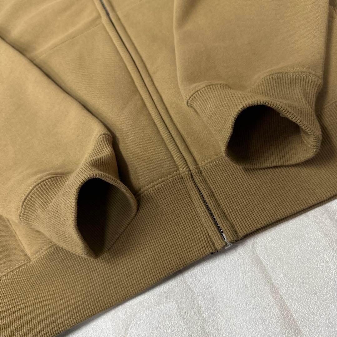 アヴィレックス AVIREX バーシティ ロゴ 刺繍 ワッペン ジップ パーカー