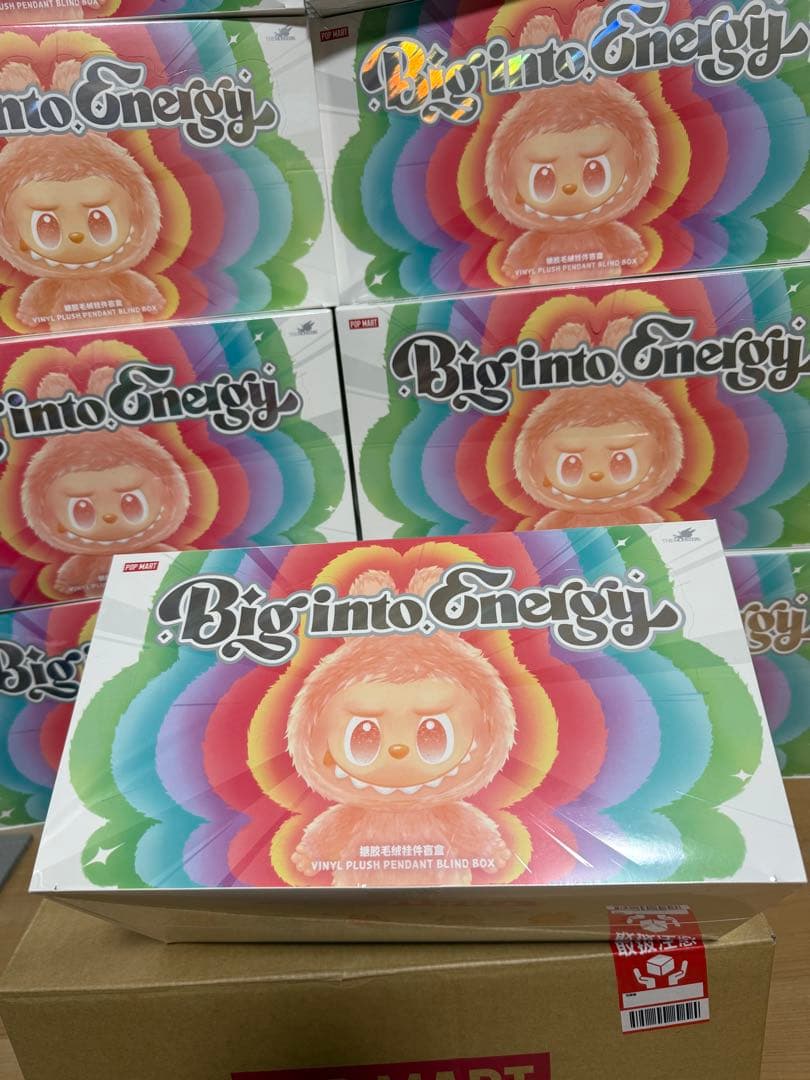 THE MONSTERS Big into Energy ぬいぐるみ　10箱