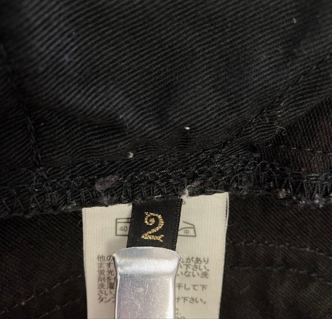 キャピタル KAPITALウォルトパンツ 黒 サイズ2(M)