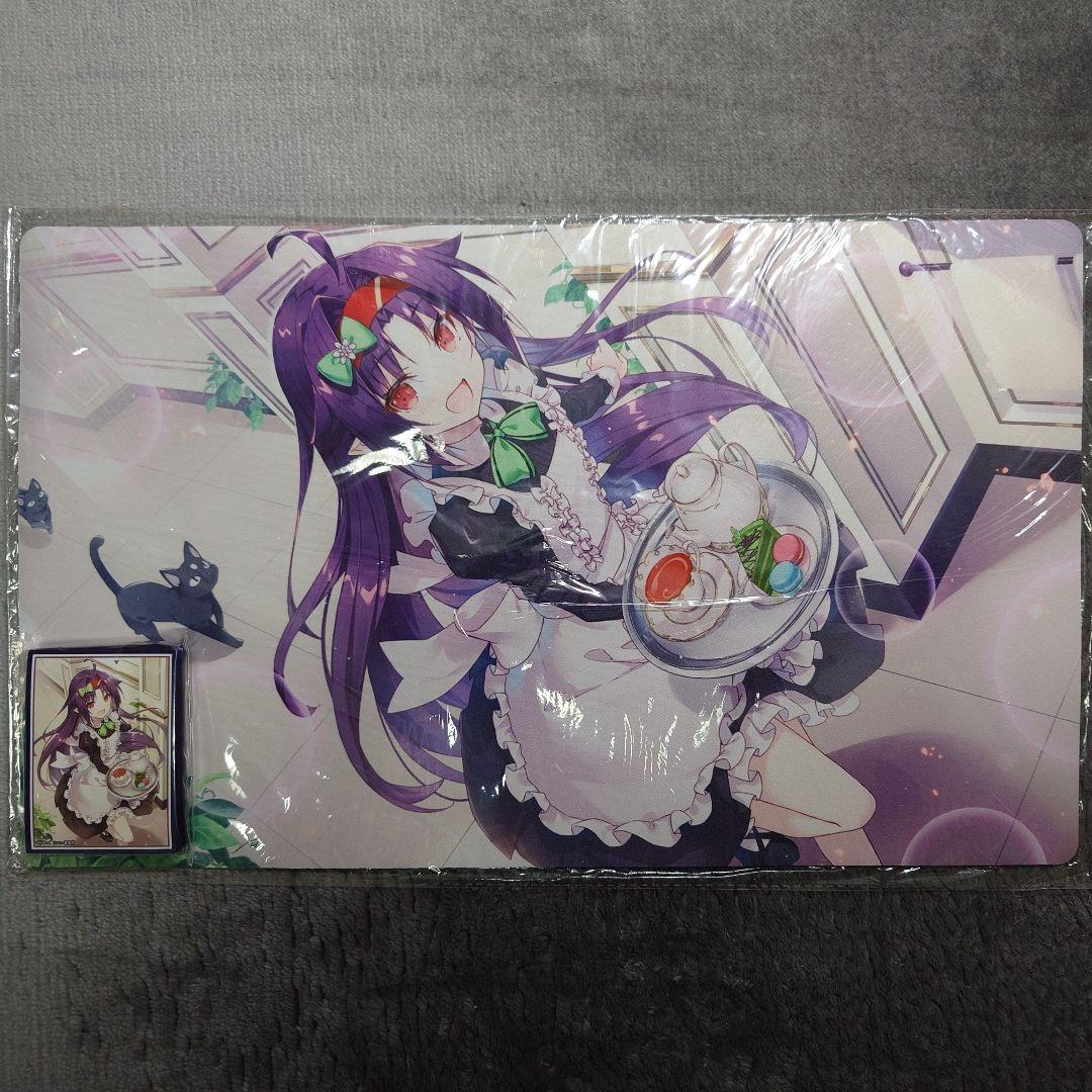 α3 SAO 黒猫&給仕&メイド服 ユウキ スリーブ&プレイマット