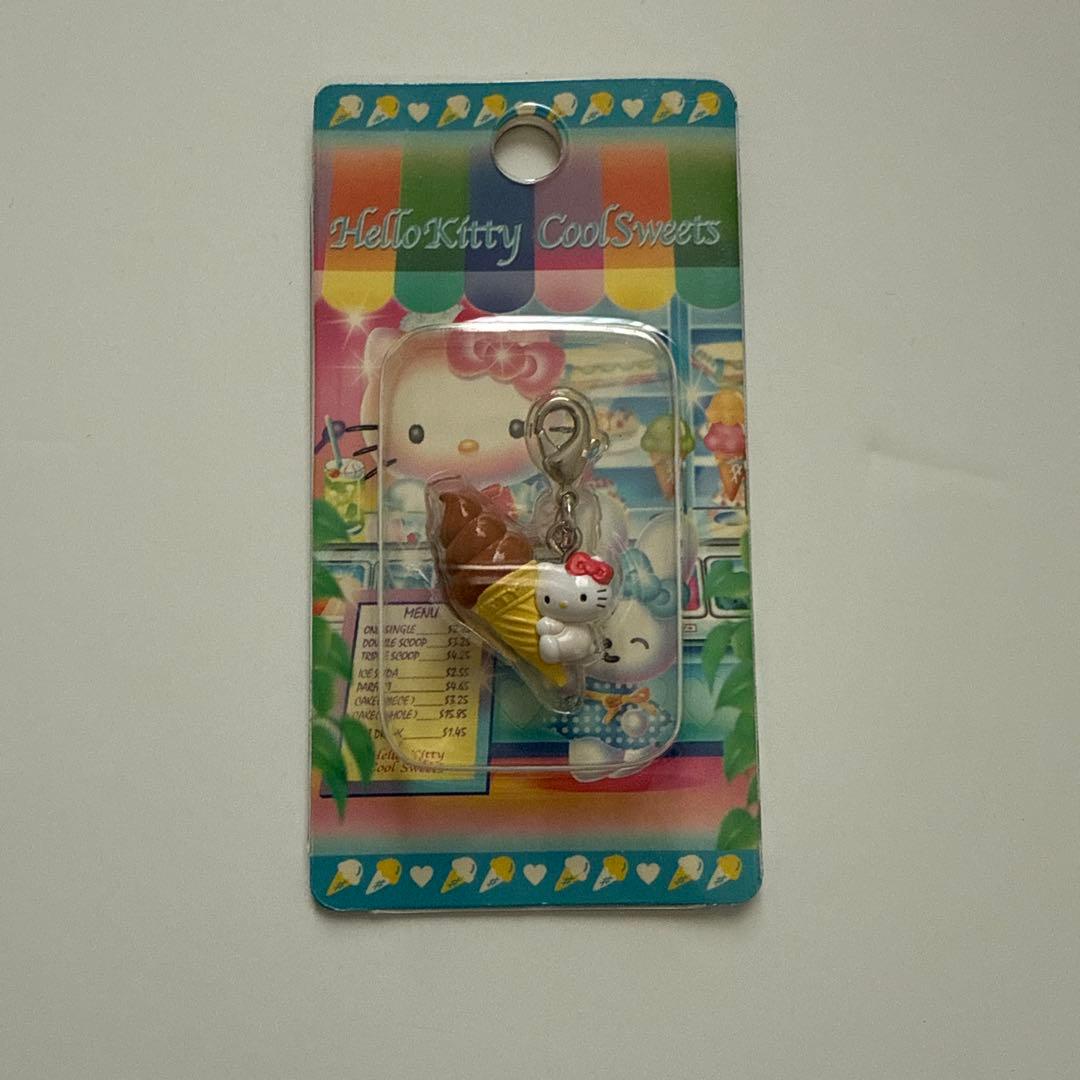 ハローキティ アイスクリーム ストラップ チョコ CoolSweets ご当地
