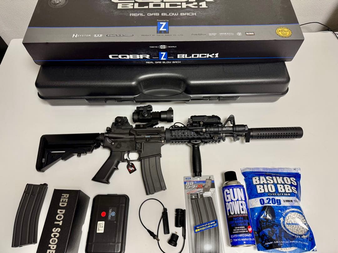 【かめきち様】東京マルイM4CQBR BLOCK1 ガスブローバック