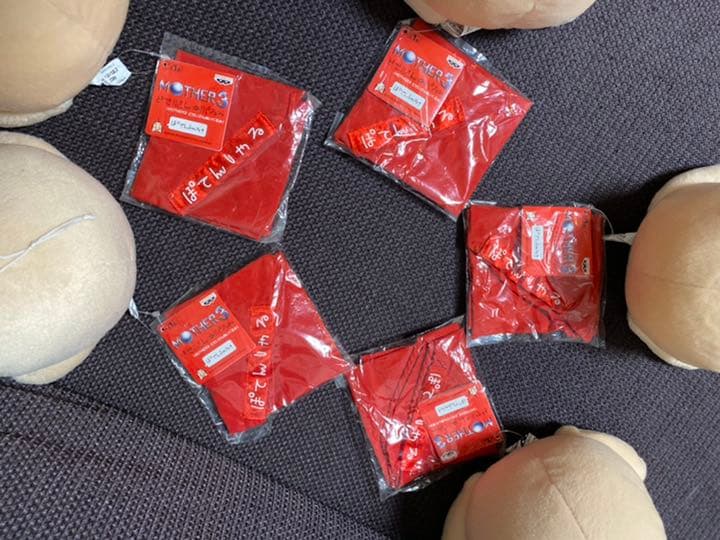 【値下げ！】マザー3 どせいさんぬいぐるみ　手ぬぐい未開封　4体