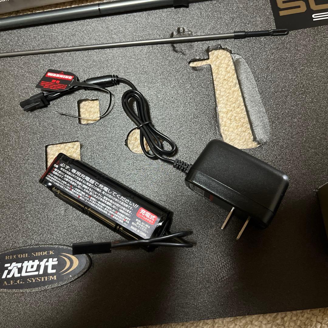 SCAR-L CQC 次世代電動ガン　バッテリー付き　購入日2025年５月６日