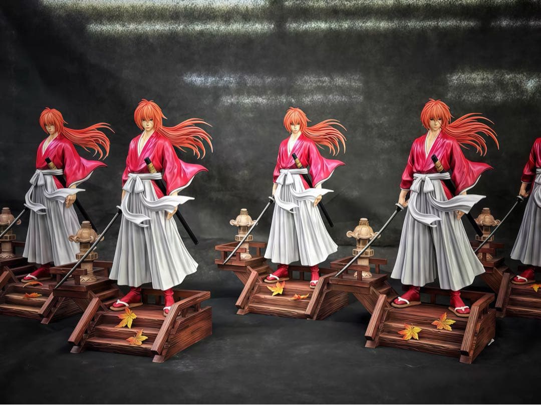 るろうに剣心　明治剣客浪漫譚　緋村剣心　ガレージキッド　フィギュア　完成品